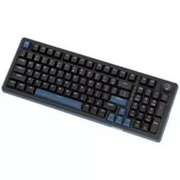 Tastatură gaming Ducky OK-M 98, layout 98%, hot-swappable, RGB, ANSI - switch-uri KTT Baby Blue