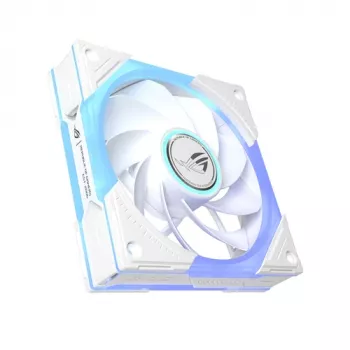 Ventilator inversat ASUS ROG Eurux GR120 ARGB White Edition, 120 mm, ambalaj individual