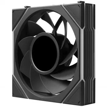 Ventilator Lian Li UNI FAN TL LCD FLEX Wireless 120mm Reverse Blade ARGB PWM cu display LCD - negru