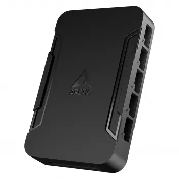 Controller ventilatoare ARCTIC 10 porturi PWM hub cu alimentare SATA, negru
