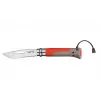 Briceag multifuncțional Opinel No. 08 Outdoor roșu