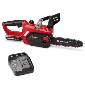 Fierăstrău cu lanț cu acumulator Einhell GE-LC 18/25-1 Li Kit cu acumulator 3,0 Ah și încărcător