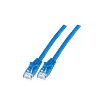 EFB K8104BL.15 cablu patch Cat.6 U/UTP CCA, 15 m, albastru