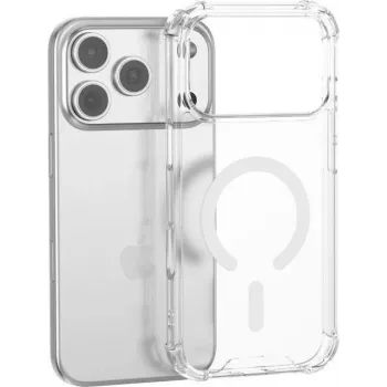 Husă hibridă Ibiza 4SMARTS pentru Apple iPhone 18 Pro Max / 17 Pro Max MagSafe - transparentă
