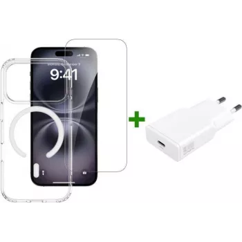 Set de start premium 3 în 1 4SMARTS pentru Apple iPhone 18 Pro / 17 Pro MagSafe