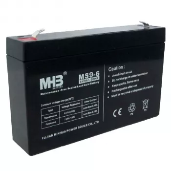 PowerWalker MHB MS9-6 Baterie plumb-acid sigilată 6V 9Ah pentru sisteme UPS