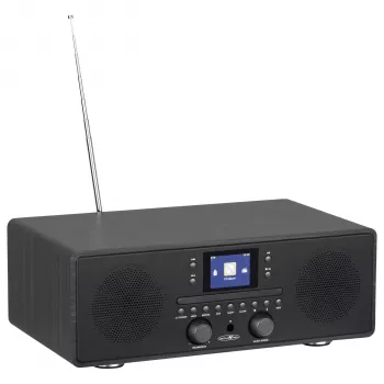 Radio Reflexion HRA23INT DAB+ / FM / internet cu Bluetooth, Spotify Connect, display TFT color 2,4 inch, difuzoare stereo 2 x 5 W, negru