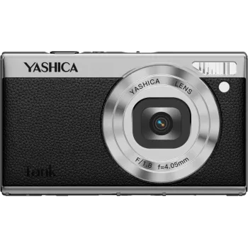 Cameră foto compactă cu film 35mm Yashica Tank, neagră
