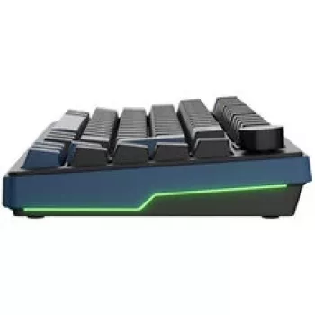 Tastatură mecanică gaming Ducky OK-M 75, layout 75%, hot-swappable, RGB, ANSI, switch-uri KTT Wine Red
