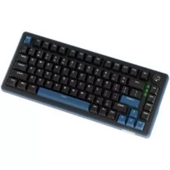 Tastatură gaming Ducky OK-M 75, 75%, hot-swappable, RGB, ANSI - switch-uri KTT Baby Blue