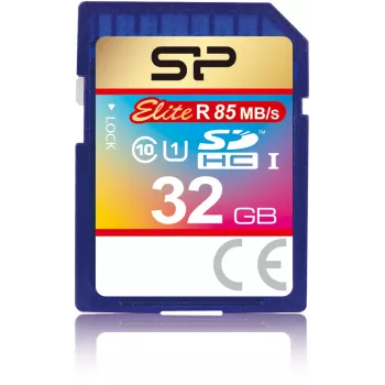 Card de memorie Silicon Power Elite SDHC 32 GB UHS-I (SP032GBSDHAU1V10)