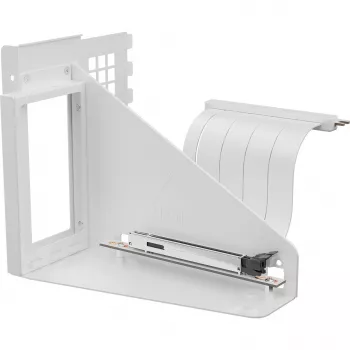 Suport vertical GPU ARCTIC Accelero Alb 16 cm cablu riser PCIe 4.0 x16