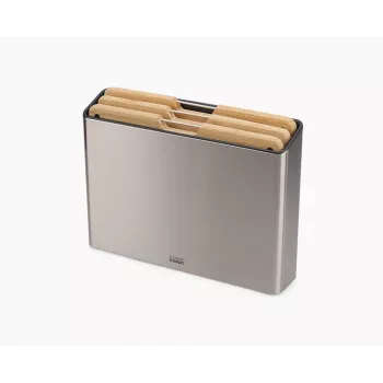 Set de 3 tocătoare Joseph Joseph Folio Steel Bamboo, 60229
