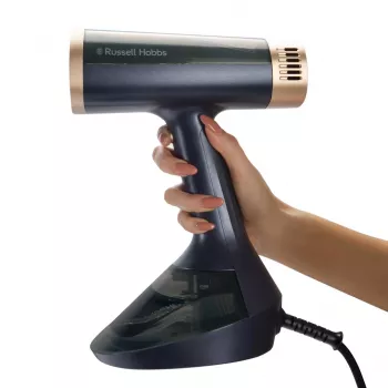 Aburitor de mână Russell Hobbs Steam Genie VacuSteam 28550-56 – 1800 W, 200 ml, alb/albastru