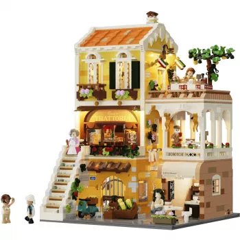 LUMIBRICKS Restaurant italian în stil rustic