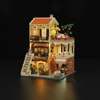 LUMIBRICKS Restaurant italian în stil rustic