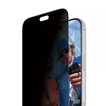 PanzerGlass folie de protecție a ecranului cu confidențialitate 2-way pentru iPhone 17 Pro Max / 18 Pro Max, Ultra-Wide Fit cu FastFit