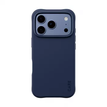 Husă CARE by PanzerGlass Samba pentru iPhone 17/18 Pro, Italian Blue, MagSafe