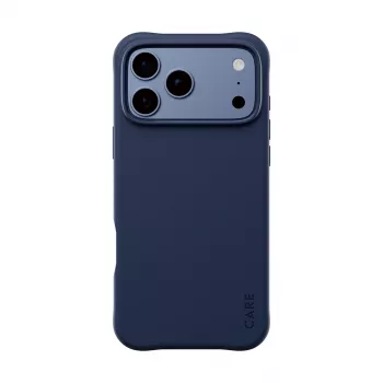 Husă CARE by PanzerGlass Samba pentru iPhone 17/18 Pro Max, Italian Blue, MagSafe