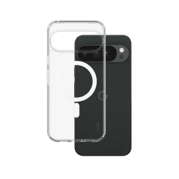 Husă PanzerGlass Care by Urban Combat cu încărcare wireless Qi pentru Google Pixel 11 Pro XL - Transparentă/Albă