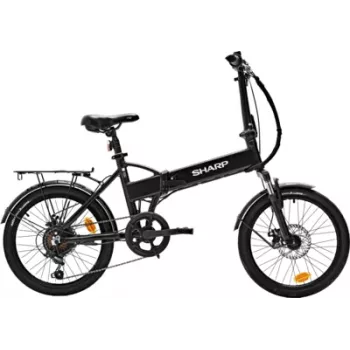 Sharp BK-FD03-EB Bicicletă electrică pliabilă 250W 36V 6.4Ah 16 inch negru