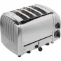 Dualit Vario 47030 Prăjitor de pâine 4 felii, oțel inoxidabil lustruit, 2200 W, fante extra-late, funcții de decongelare & bagel