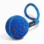 Jucărie pentru câini Cheerble Wicked Ball Air Rope, albastru regal