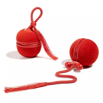 Cheerble Wicked Ball DUO2 roșu vintage