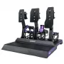 Set de 3 pedale Conspit CPP-Lite cu frână cu celulă de sarcină, accelerație și ambreiaj cu efect Hall, aluminiu CNC, USB, PC