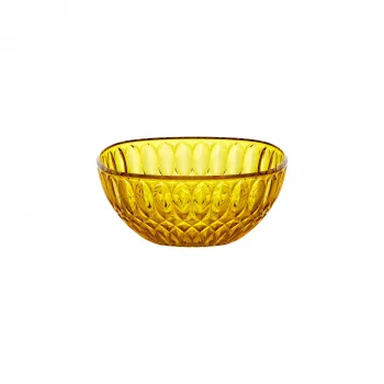 Bol de servire Guzzini Vanity 21 cm galben șofran