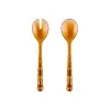 Set de tacâmuri pentru salată Guzzini Vanity caramel