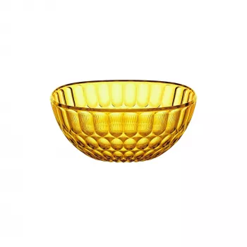Bol de servire Guzzini Vanity 25 cm galben șofran