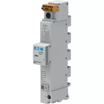 Descărcător de supratensiune Eaton SPZT123-300/3+NPE-S tip 2 pentru bară de distribuție 40mm, 3+NPE, 300V, 20kA/40kA
