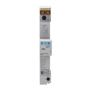 Descărcător de supratensiune Eaton SPZT123-300/3+NPE-S tip 2 pentru bară de distribuție 40mm, 3+NPE, 300V, 20kA/40kA
