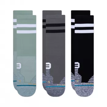 Șosete de alergare Stance Franchise Crew 3 perechi – multicolor, mărimea L