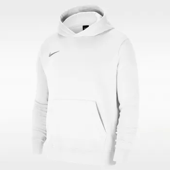 Hanorac din fleece cu glugă Nike Park 20, alb, CW6896 101, XS