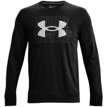 Hanoras Under Armour UA Rival Terry Logo Crew pentru bărbați, negru, 1370391 001