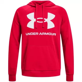 Hanorac Under Armour Rival Fleece Big Logo pentru bărbați, roșu