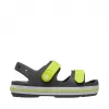 Sandale copii Crocs Crocband Cruiser grafit galben mărimea 28-29