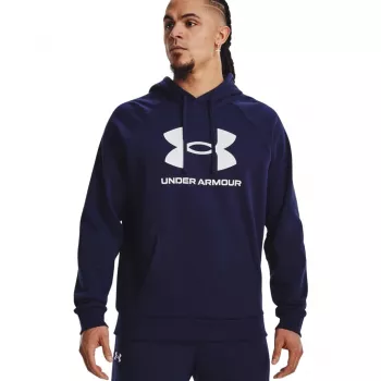 Hanorac Under Armour Rival Fleece Logo HD bărbați navy mărimea M