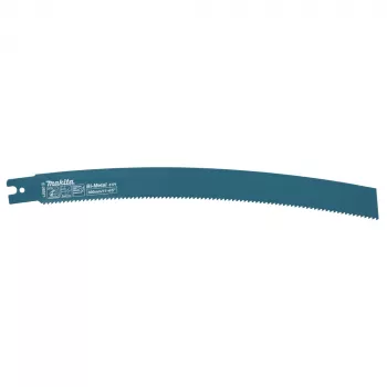 Lamă de ferăstrău sabie Makita E-26571, BIM, lungime de tăiere 300 mm, 6-10 TPI, pentru lemn cu cuie, metal, plastic