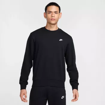 Hanorac Nike Club FT pentru bărbați, negru, FN3888 010, mărimea S
