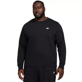 Bluză cu gât rotund Nike Club BB pentru bărbați, negru, FN3886-010, mărimea L