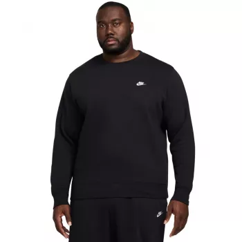 Hanorac Nike Club Fleece pentru bărbați, negru, XL