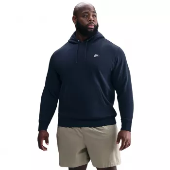 Hanorac Nike Club Fleece pentru bărbați, albastru miezul nopții, mărimea S