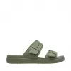 Sandale cu platformă Crocs Brooklyn Buckle Low pentru femei, verde, 211215 3BX, 38-39