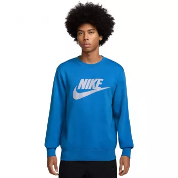 Bluză cu gât rotund Nike Sportswear Club pentru bărbați, albastru, FN3890 435, M
