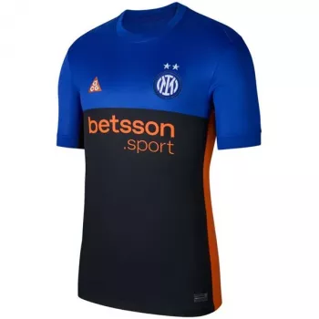 Tricou de fotbal Nike Inter Milano 2026 Stadium ediție specială pentru bărbați, negru/albastru, XL