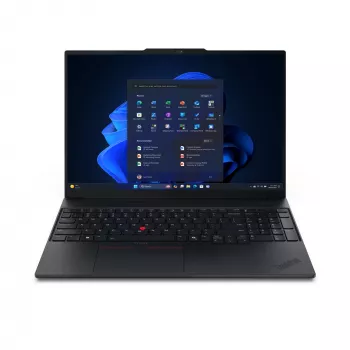 Laptop Lenovo ThinkPad E16 Gen 3 (AMD) 21ST005FMX, 16 inch WUXGA IPS, AMD Ryzen 7 250, 16 GB DDR5, 512 GB SSD, Windows 11 Pro, tastatură nordică