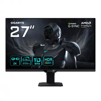 Monitor gaming GIGABYTE G27Q20T EK 27 inch QHD 200Hz SS-IPS - negru